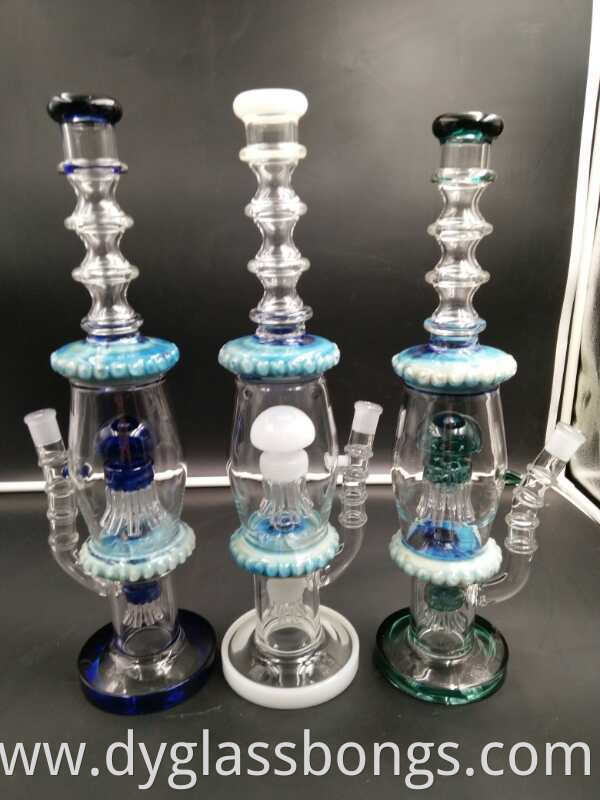 Sprial Coil Glass Water Pipes 